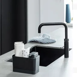Brabantia Grey Sink Organizer With Soap Dispenser-200ml-image-17