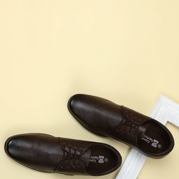 Red Chief Men Brown Leather Derbys-picture-33