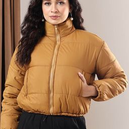 Kotty Women Insulator Crop Puffer Jacket-image-56