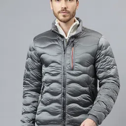 Woodland Stand Collar Puffer Jacket-picture-2
