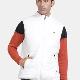 t-base Mock Collar Sleeveless Insulator Puffer Jacket-55
