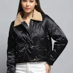 Monte Carlo Women Floral Lightweight Outdoor Puffer Jacket-image-44