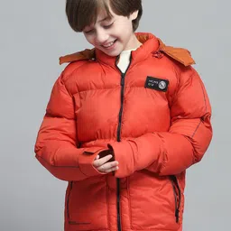 Monte Carlo Boys Hooded Solid Casual Lightweight Puffer Jacket-picture-11