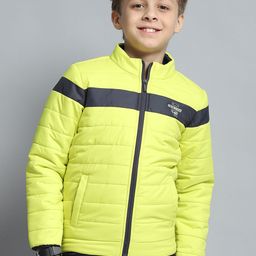 Monte Carlo Boys Mock Collar Striped Casual Lightweight Padded Jacket-picture-30