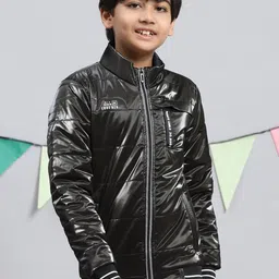 Monte Carlo Boys Mock Collar Lightweight Padded Jacket-image-31