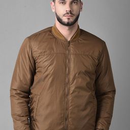 Canary London Men Khaki Lightweight Bomber Jacket-18