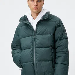 Koton Mock Collar Long Sleeves Puffer Jacket-image-75
