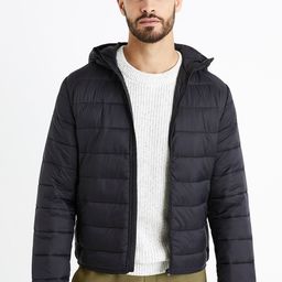 Celio Hooded Puffer Jacket-image-93