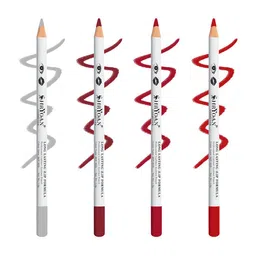 SHRYOAN Set Of 4 Long Lasting iLip Formula Lip & Eyeliner Pencil-8