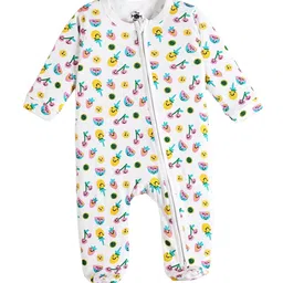 The Mom Store Infants Kids Printed Cotton Rompers-image-38