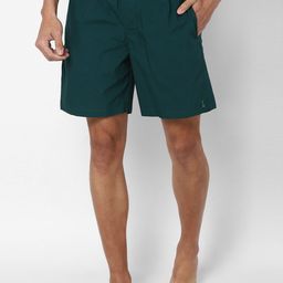 SIMON CARTER LONDON Men Green Pure Cotton Boxers-image-56