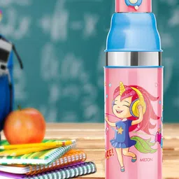 Milton Kool Stunner 600 Kids Pink Insulated Bottle with Inner Steel 520 ml-17