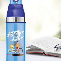 Milton Kool Stunner 900 Kids Cyan Insulated Bottle with Inner Steel 660 ml-46