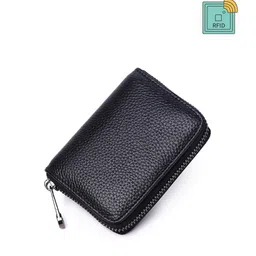 VOGARD Black PU Leather Card Holder Wallet-38