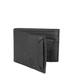 SAMTROH Men Textured Brand Logo Two Fold Wallet-picture-44
