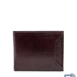 Teakwood Leathers Men Brown Textured Leather Wallet-32