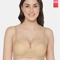 Tweens Pack Of 3 Medium Coverage Heavily Padded Push-Up Bras With All Day Comfort-12