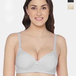 Tweens Pack Of 3 Medium Coverage Heavily Padded Push-Up Bras With All Day Comfort-3