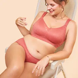 Enamor Smooth and Ultra Light Curve Super Support Bra Full Coverage Non Padded Wirefree image 5
