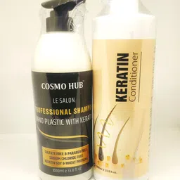 COSMO HUB Set of Soy & Wheat Keratin Shampoo & Conditioner-28