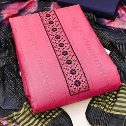 KALINI Embroidered Unstitched Dress Material-image-47