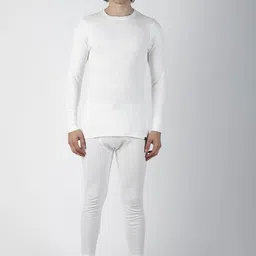 Force NXT Cotton Crew Neck Top & Pyjama Thermal Set-image-42
