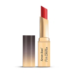 Seven Seas Matte With You Long Lasting & Hydrating Lipstick - Cherry Red 01-18