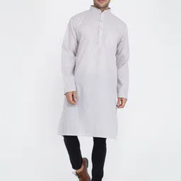 ROYAL KURTA Mandarin Collar Long Sleeves Kurta-image-86