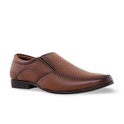 Khadims Men Textured Formal Slip On Shoes-image-86