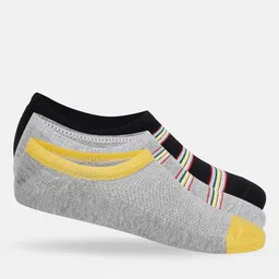 Ajile by Pantaloons Men Pack Of 3 Assorted Shoe-Liners Socks-38