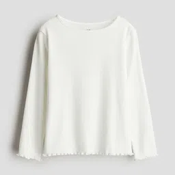 H&M Girls Long-Sleeved Jersey Top-image-3