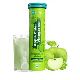 HK VITALS Apple Cider Vinegar Weight Management Green Apple 750mg Tablets - 15 Tablets-35