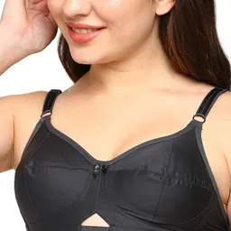 BLOSSOM Full Coverage Non Padded Non-Wired Cotton Everyday Bra-Anti Bacterial-image-68