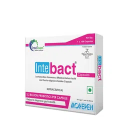 Dr. Morepen Intebact 3.3 BN Probiotic Capsules - 10 Capsules-6