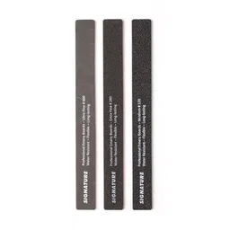 basicare Black Signature Flexi-Pro Water Resistant Nail Files 3 Pieces-45