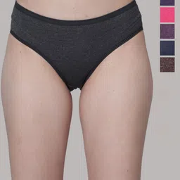 Aimly Pack Of 6 Cotton Hipster Briefs 5115_P6_Multi-image-87