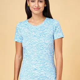 Honey by Pantaloons Abstract Printed Cotton T-shirt-picture-15