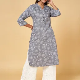 RANGMANCH BY PANTALOONS Floral Printed V-Neck Kurta-56