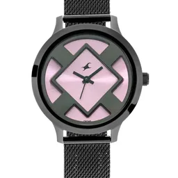 Fastrack Women Pink & Grey Analogue Watch-48