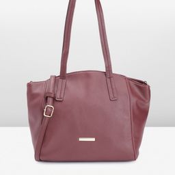 Caprese Solid Structured Shoulder Bag-34