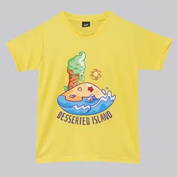 RISH Kids Graphic Printed Dry Fit Loose Cotton Running T-shirt-image-68