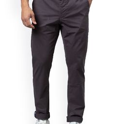 Being Human Men Charcoal Slim Fit Low Distress Jeans-image-22