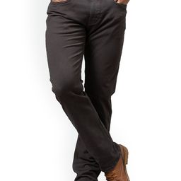 Being Human Men Charcoal Slim Fit Low Distress Jeans-image-23
