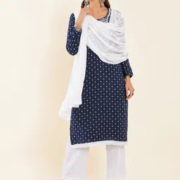 Soch Embroidered Viscose Rayon Unstitched Dress Material-image-59