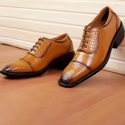 Bxxy Men Lace Ups Formal Elevator Derbys-image-7