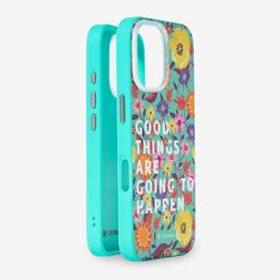 Chumbak Floral Printed iPhone 16 Back Case Mobile Accessories-36