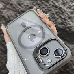 Luxury Kase Solid Printed iPhone 15 Plus Back Case Mobile Accessories-4