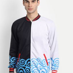 COMICSENSE Men Anime Printed Gintama Bomber Jacket-image-49