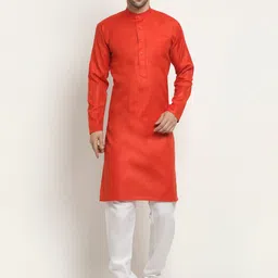 NEUDIS Men Pure Cotton Kurta with Churidar-picture-33