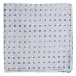 KOVOVE Men Grey The Abstract Polka Pocket Square-image-38